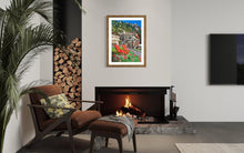 Load image into Gallery viewer, La Grange Hotel Soft Pastels Painting
