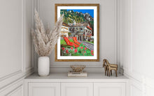 Load image into Gallery viewer, La Grange Hotel Soft Pastels Painting
