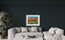 Load image into Gallery viewer, Lago Blu &amp; Cervino Pastels Painting
