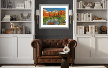 Load image into Gallery viewer, Lago Blu &amp; Cervino Pastels Painting
