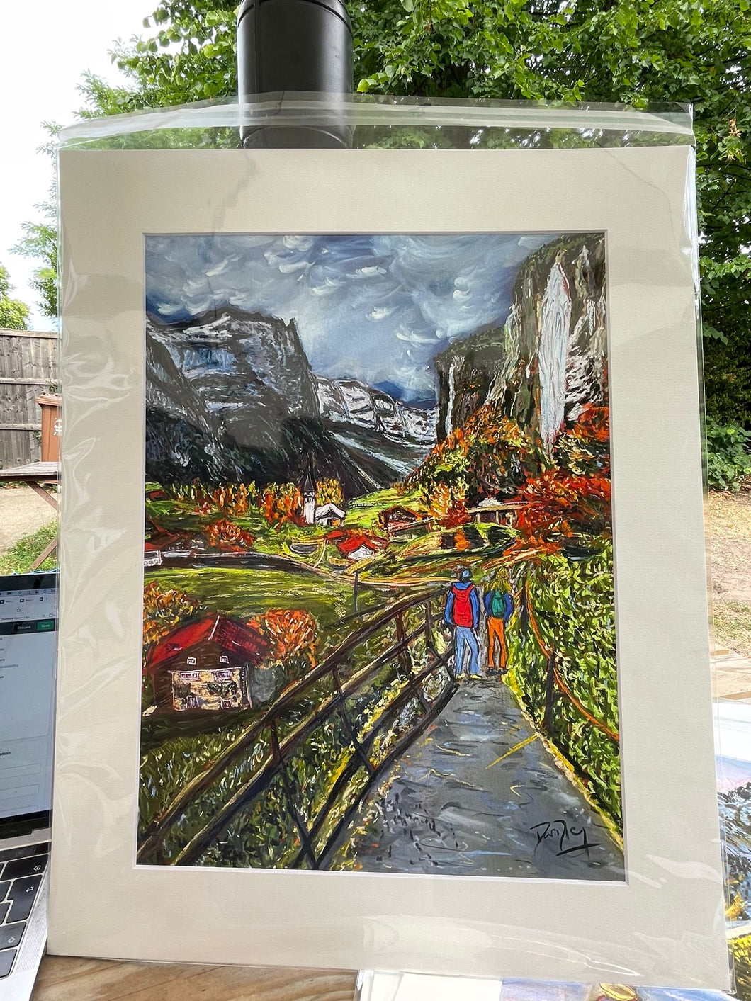 Limited Edition of Giclée Print of Lauterbrunnen in a variety of sizes