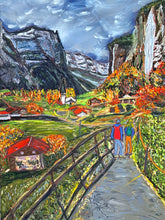 Load image into Gallery viewer, Lauterbrunnen Soft Pastel Paintings
