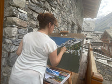 Load image into Gallery viewer, Val Ferret 2 Soft Pastels Painting
