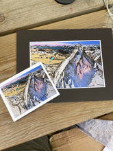 Load image into Gallery viewer, 6&quot;x4&quot; Print of Chez Croux in Courmayeur with Black Mount
