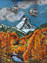 Load image into Gallery viewer, Matterhorn in Autumn Painting
