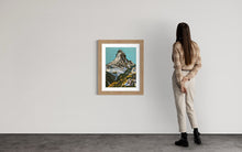 Load image into Gallery viewer, Matterhorn Soft Pastels Painting
