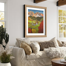 Load image into Gallery viewer, Santa Maddalena in Val di Funnes Painting
