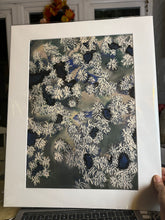 Load image into Gallery viewer, Limited -Edition Giclée Prints of Snowy Pine Trees seen from Above in different sizes
