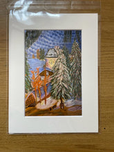 Load image into Gallery viewer, Limited Edition Giclée Print of Vail at Night in different sizes
