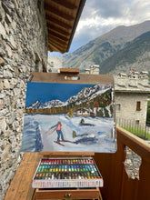 Load image into Gallery viewer, Val Ferret 2 Soft Pastels Painting
