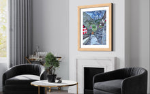 Load image into Gallery viewer, Verrand in Courmayeur Mont Blanc Soft Pastels Painting.
