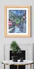 Load image into Gallery viewer, Verrand in Courmayeur Mont Blanc Soft Pastels Painting.

