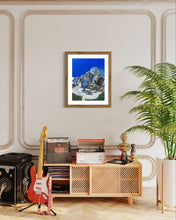 Load image into Gallery viewer, Aiguille des Drus and Aiguille Verte Soft Pastels Painting
