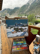 Load image into Gallery viewer, Alpe di Siusi Soft Pastels Painting
