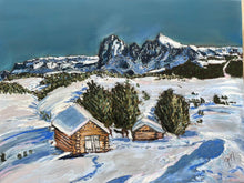 Load image into Gallery viewer, Alpe di Siusi Soft Pastels Painting
