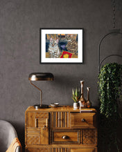 Load image into Gallery viewer, Izzy and Isla by the Fireplace Soft Pastels Painting
