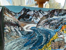 Load image into Gallery viewer, Shrinking Mer de Glace Glacier in Montenvers, Chamonix

