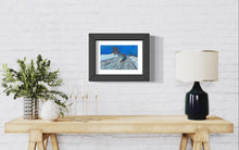 Load image into Gallery viewer, Skiing the Groomed Pistes Soft Pastel Mini-Painting
