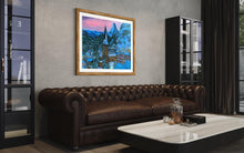 Load image into Gallery viewer, Zermatt at Dusk #2 Soft Pastels Painting
