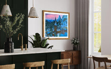 Load image into Gallery viewer, Zermatt at Dusk #2 Soft Pastels Painting
